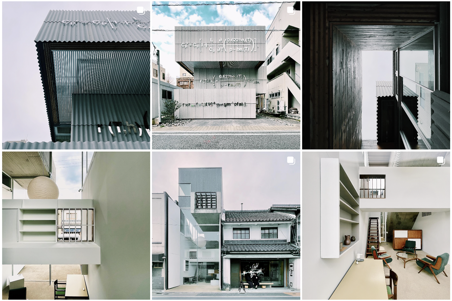 東京建築女子のInstagramアカウントにアップされている建築写真