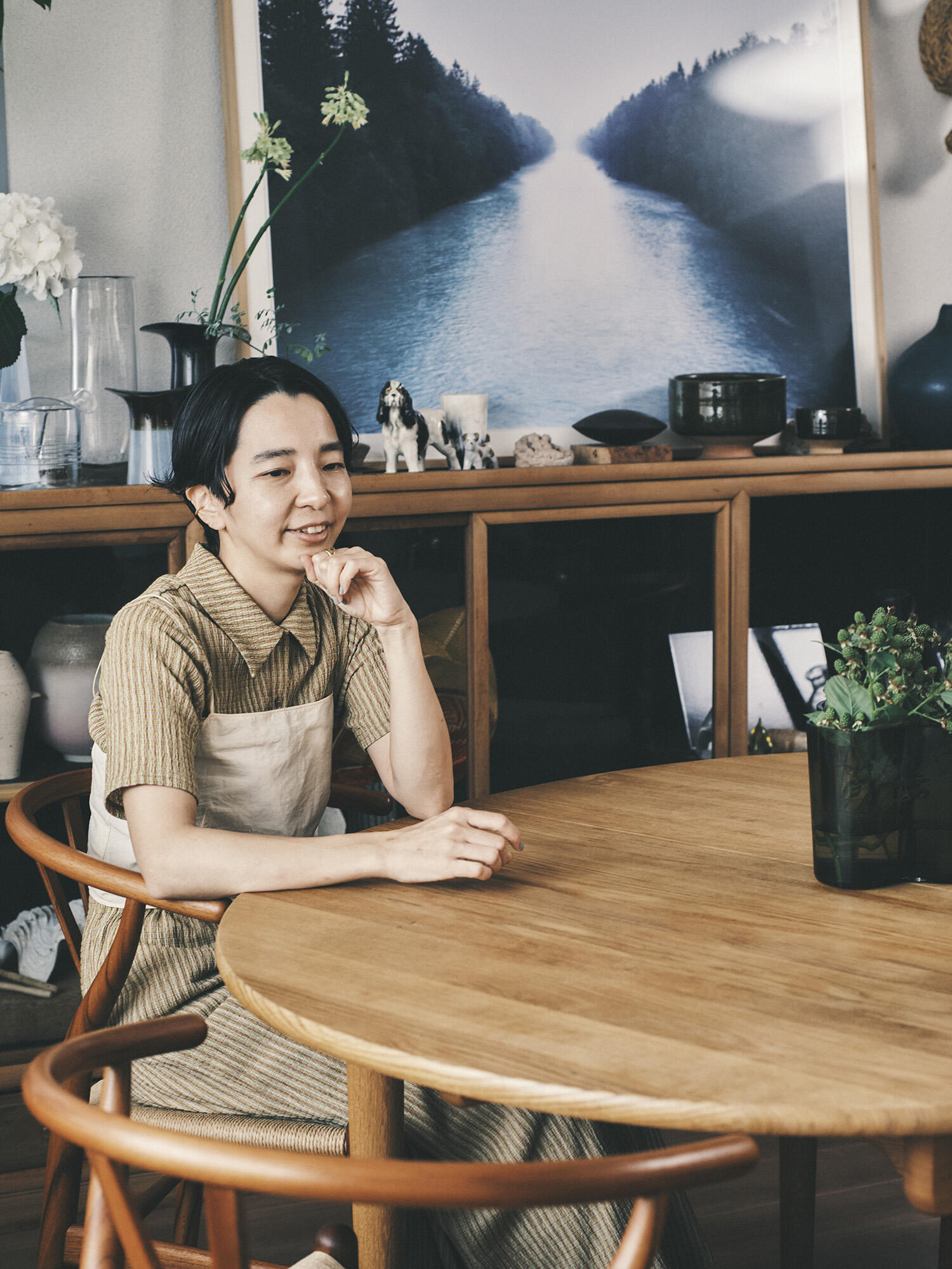 花屋・farverを営む渡辺安樹子さん