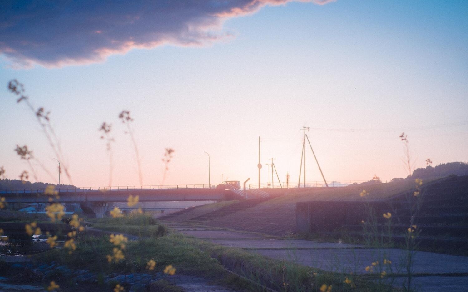 マジックアワーの写真