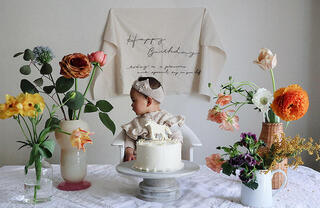 1歳の誕生日にやってみたい！おうちフォトアイデア集