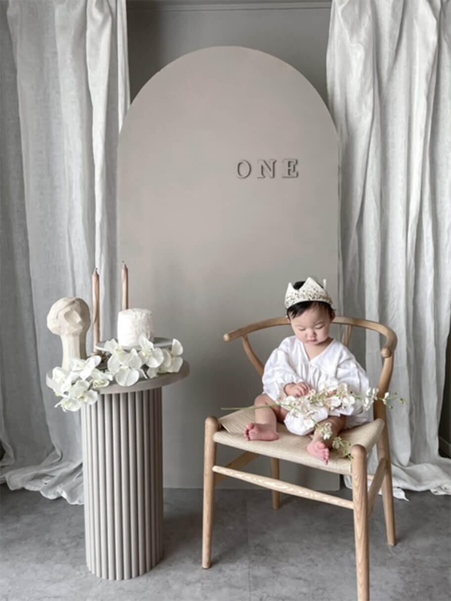 1歳バースデーフォトアイデア