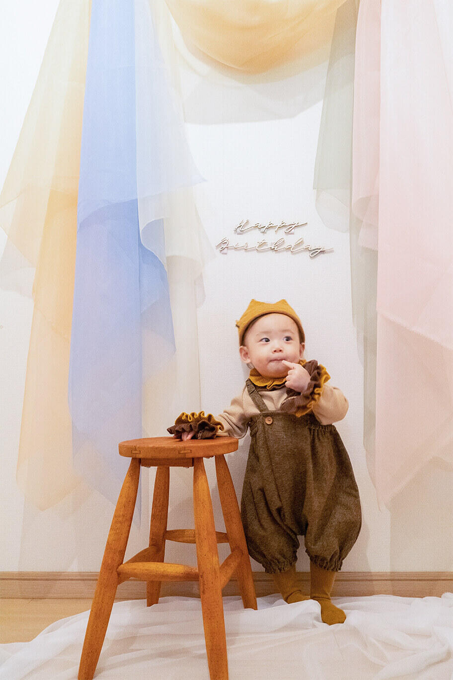 1歳バースデーフォトアイデア