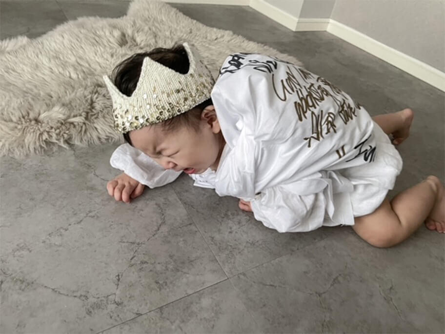 1歳バースデーフォトアイデア