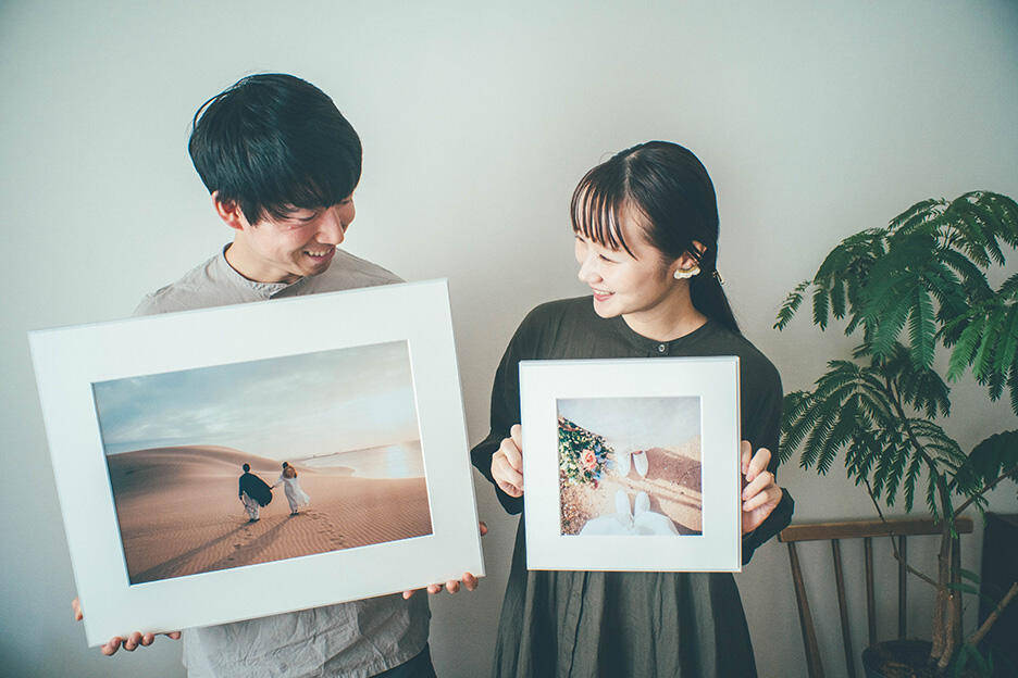 写真プリントで心に残るウェディング〜jyota&misuzuさん〜