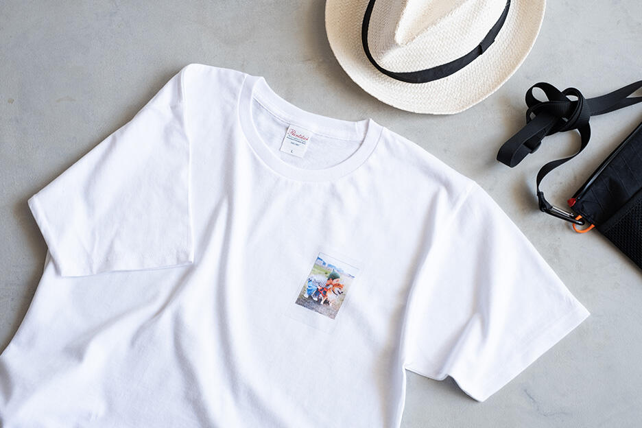 写真でつくるTシャツ