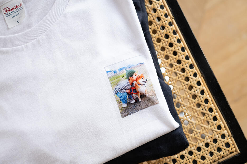 写真でつくるTシャツ
