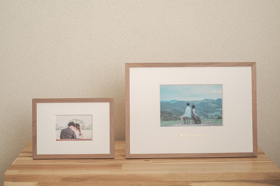 飾れるフレーム付き写真プリント「frame #001」