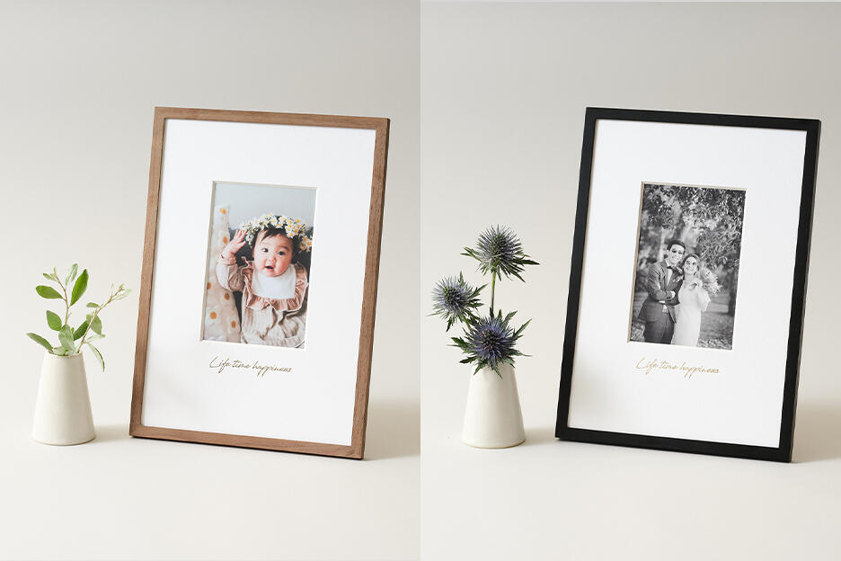 飾れるフレーム付き写真プリント「frame #001」
