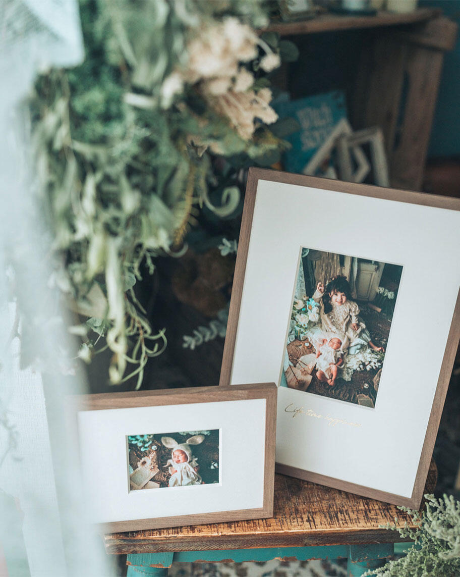 飾れるフレーム付き写真プリント「frame #001」