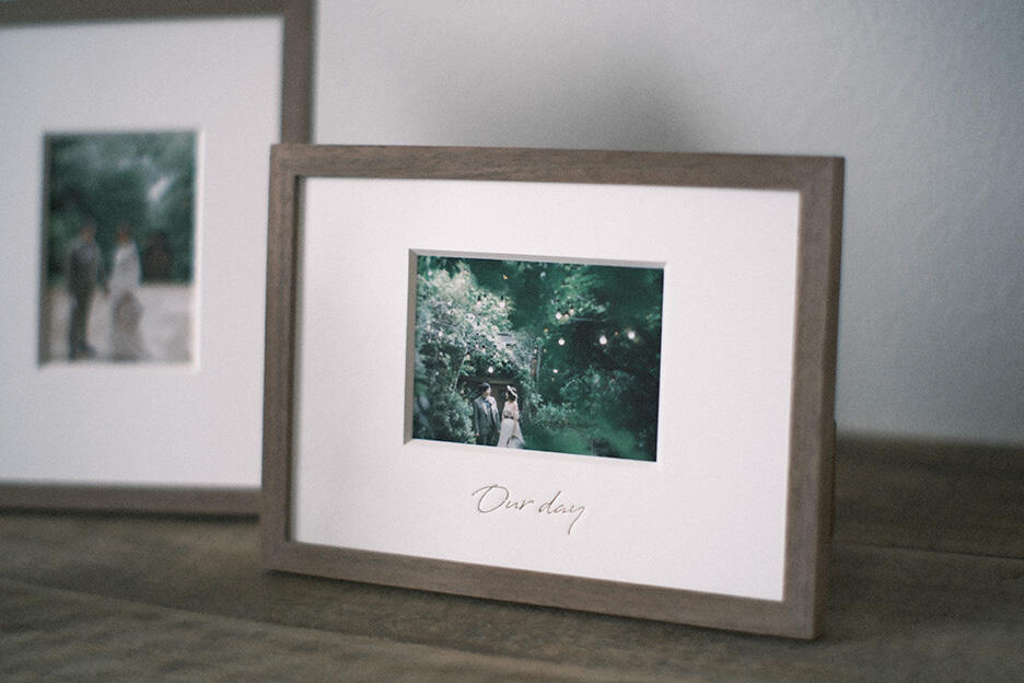 飾れるフレーム付き写真プリント「frame #001」
