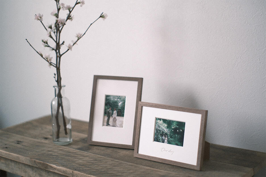 飾れるフレーム付き写真プリント「frame #001」