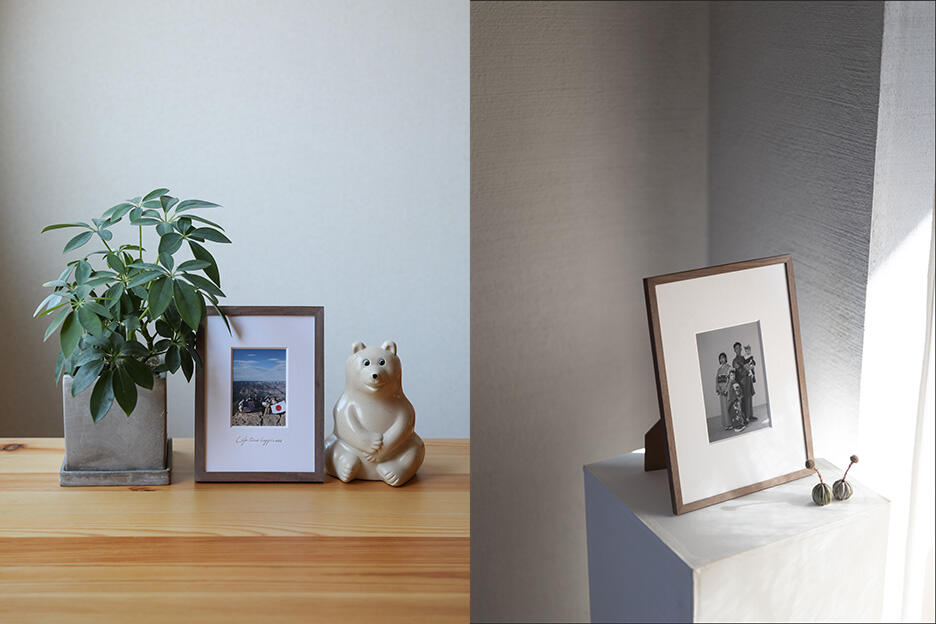 飾れるフレーム付き写真プリント「frame #001」