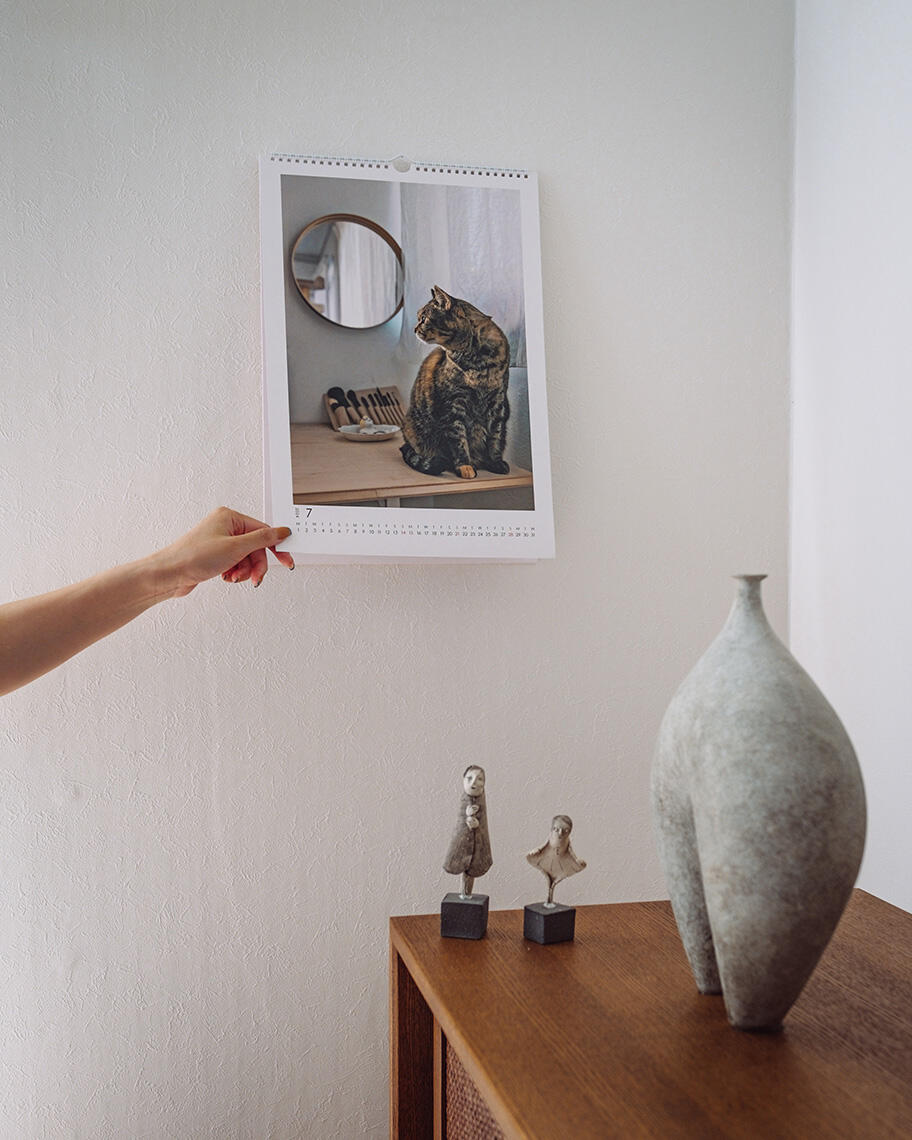 yomowasaさんの愛猫写真でつくるカレンダー