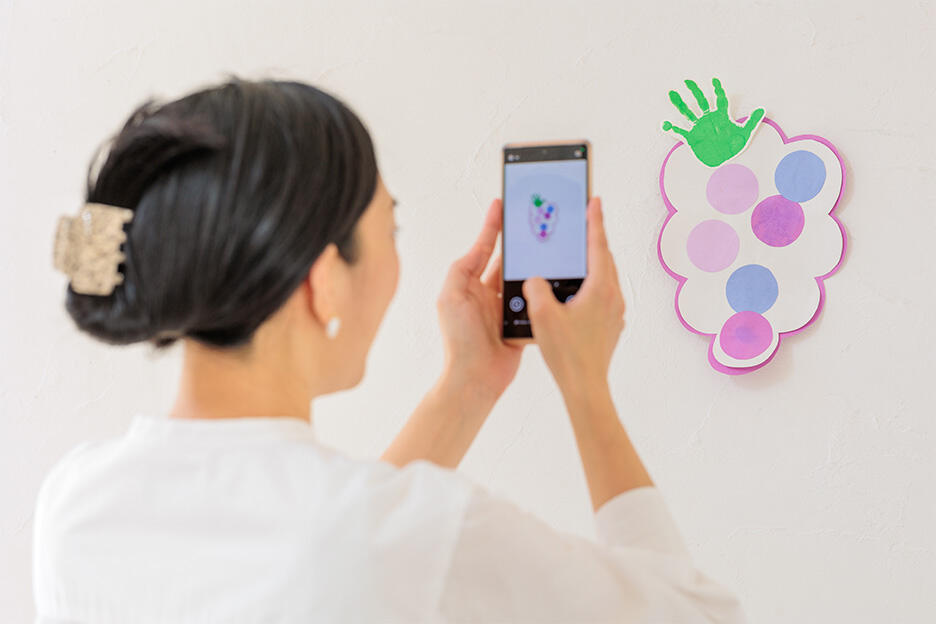 子どもの工作と絵の整理整頓アイデア