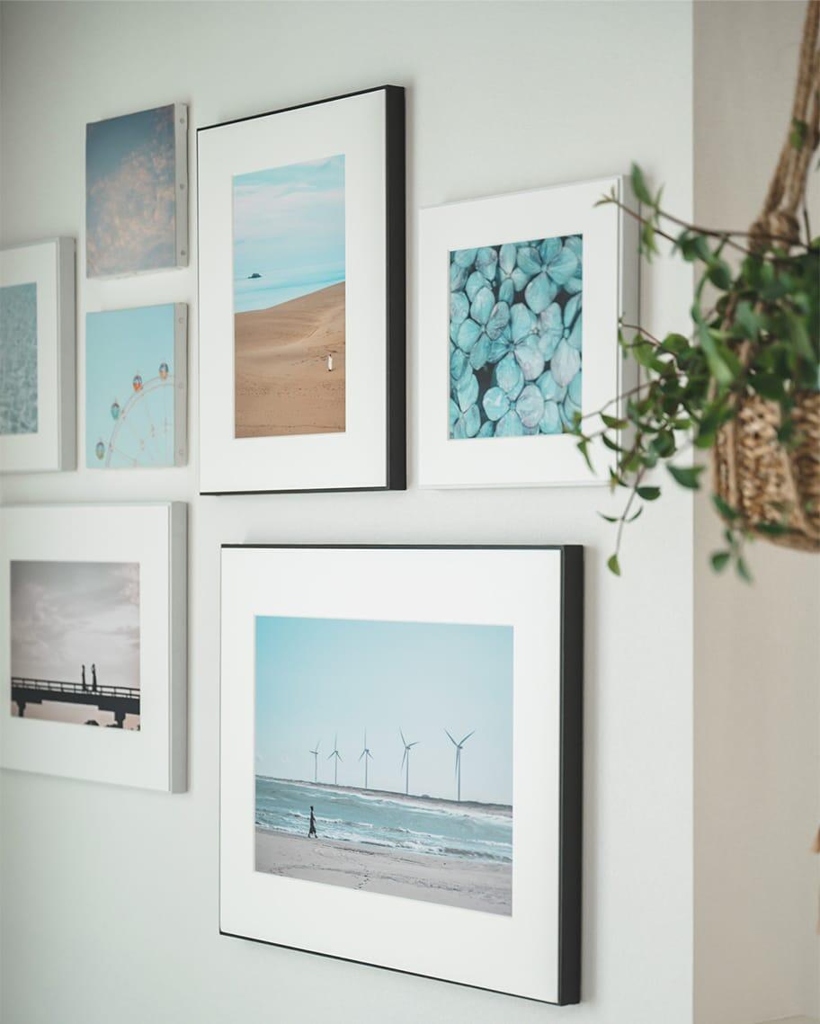 トラベラーAYUMIさんの旅写真の飾り方