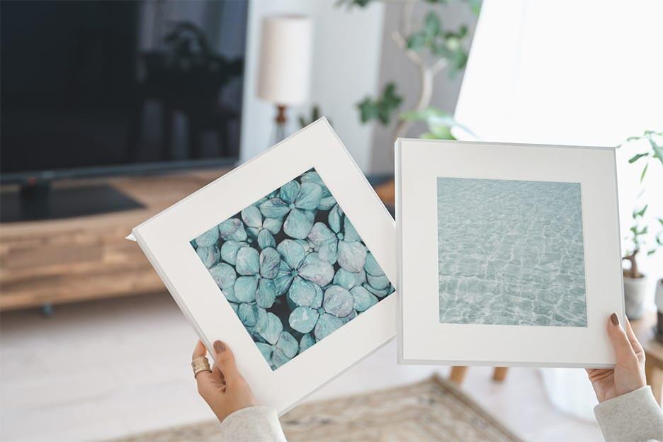 トラベラーAYUMIさんの旅写真の飾り方