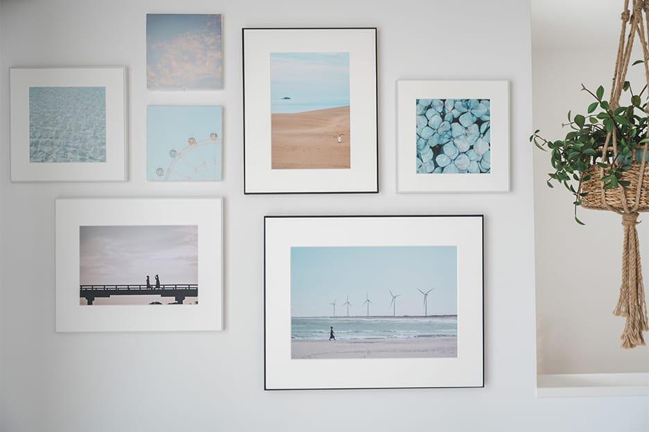 トラベラーAYUMIさんの旅写真の飾り方