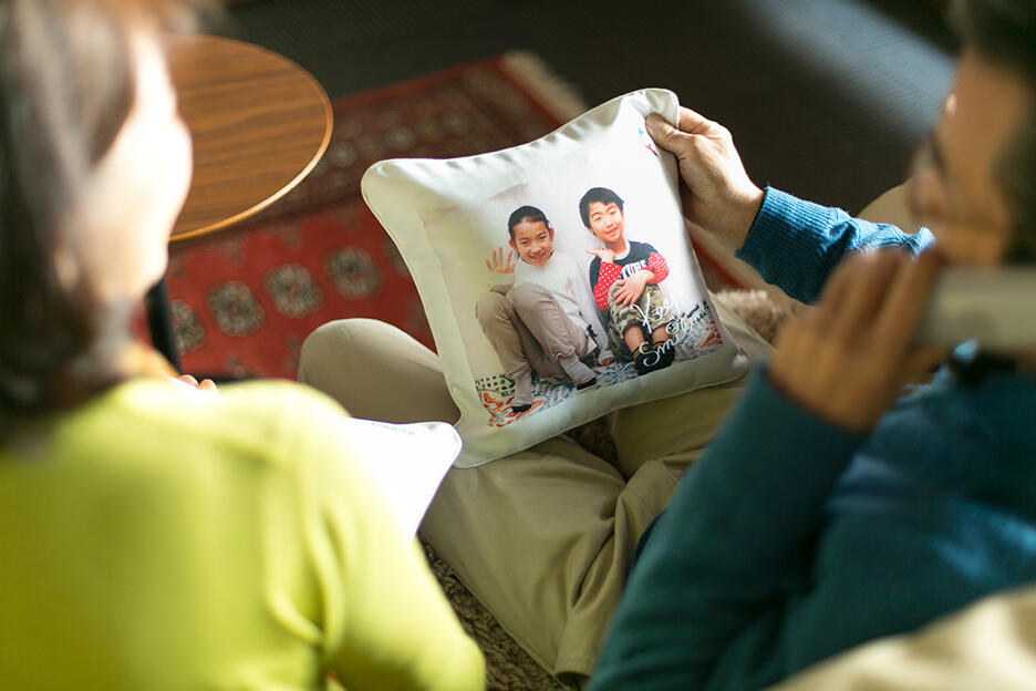 敬老の日におすすめフォトグッズ・クッション