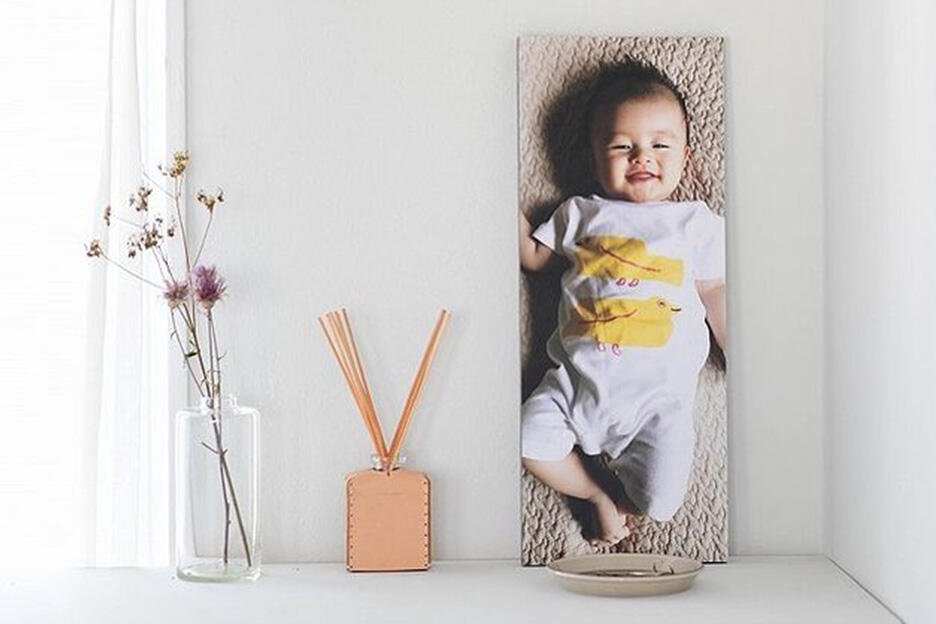 里帰り出産のお礼に:ウォールデコ