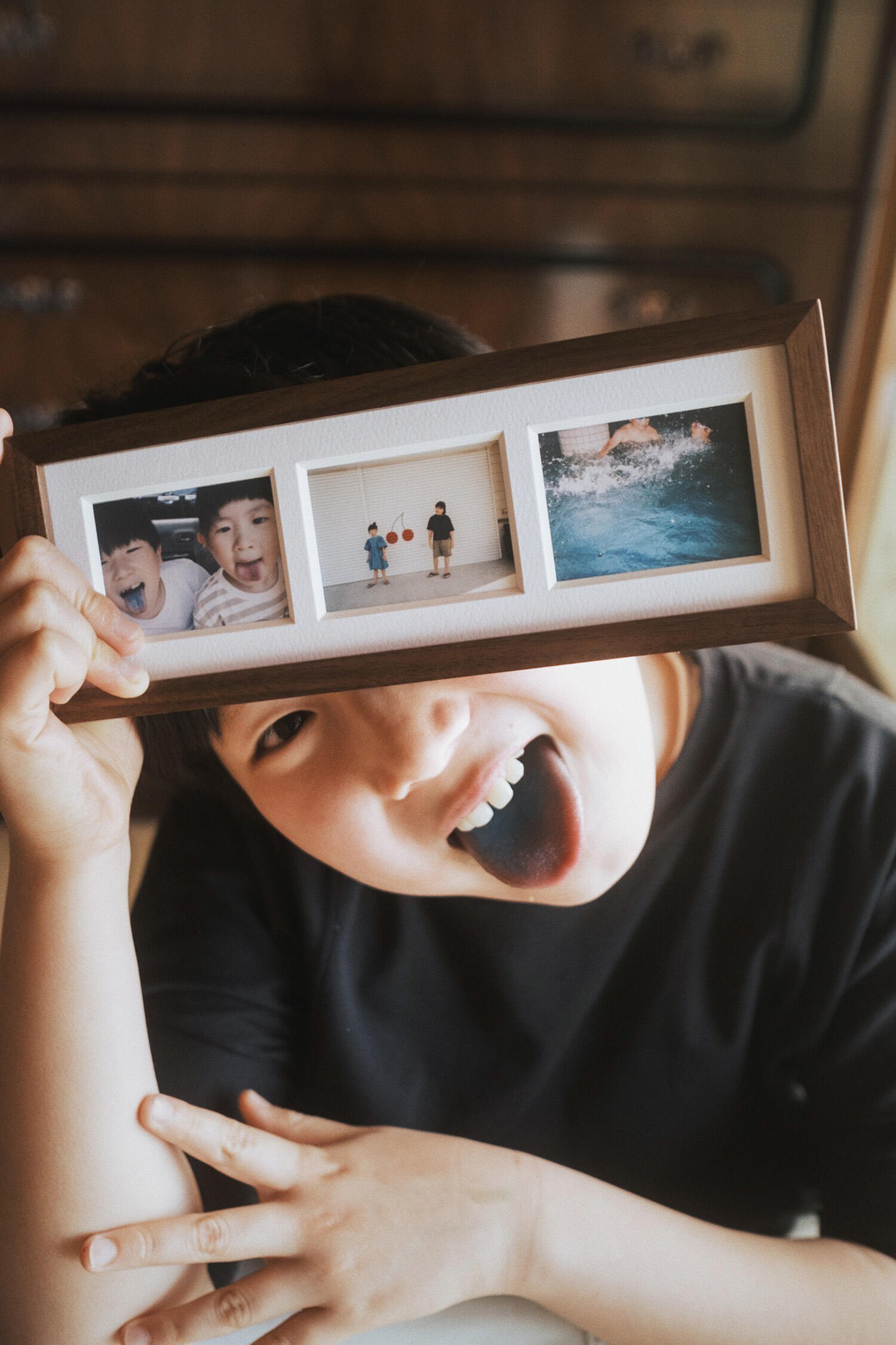 関恵理子さんが子ども写真でつくる「+precious frame #003」