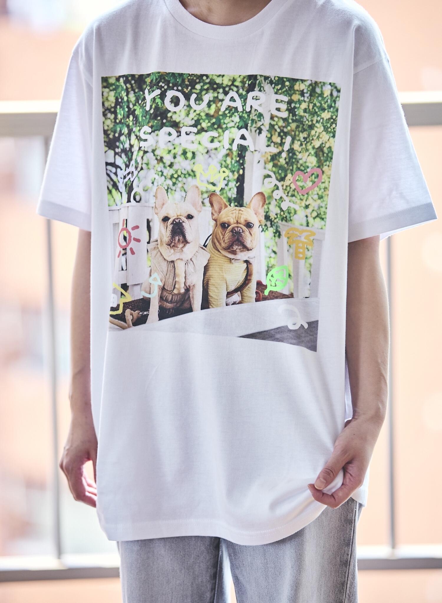 富士フイルムのオリジナルテンプレートを使用したフォトTシャツ